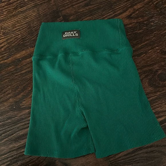 Daily Drills Pants - Kelly Green Daily Drills Shortie Shorts!